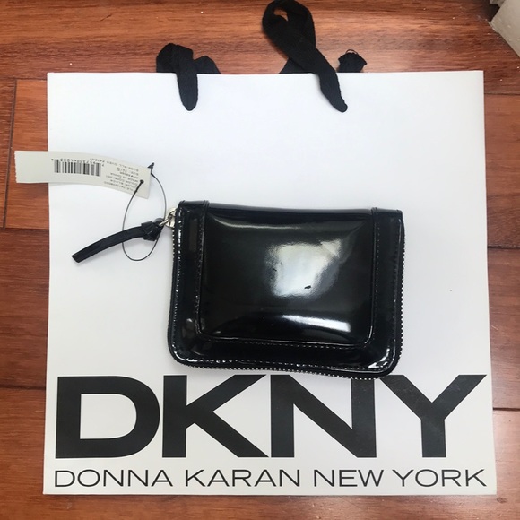 Dkny Bags Dkny Black Wallet Coin Purse Card Holder Nwt Poshmark